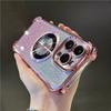 Luxury Plating Flash Glitter Magsafe Magnetic Phone Case For iPhone 11 12 13 14 15 Pro Max Bumper Protector On 15 Plus Cover