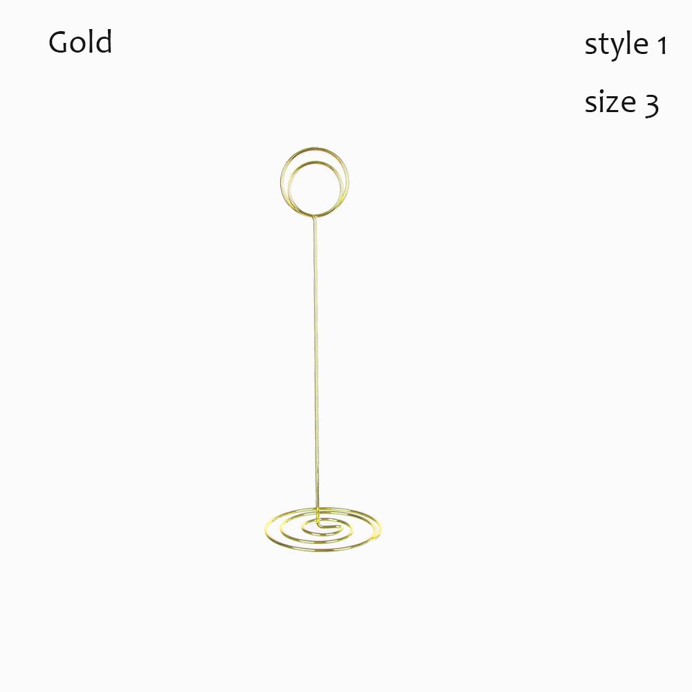 Золотое украшение для рабочего стола, свадебные принадлежности, зажимы, подставка для фотографий, зажимы для стола, держатель для номеров, карточек