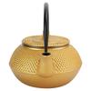 0.3L Cast Iron Teapot Stainless Steel Infuser Small Teapot Iron Tea Kettle  Gift For Tea Lovers