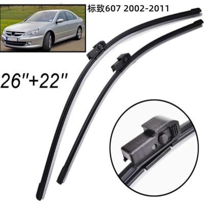 Подходит для Peugeot 607 2002 - 2011 Дворник Дворник Дворник Щетка 26 дюймов + 22 дюйма Дворник Дворник