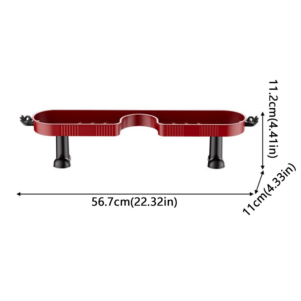 with Hook Faucet Sink Shelf Removable Sink Drying Rack Fashion Faucet Drain Organizer Bathroom