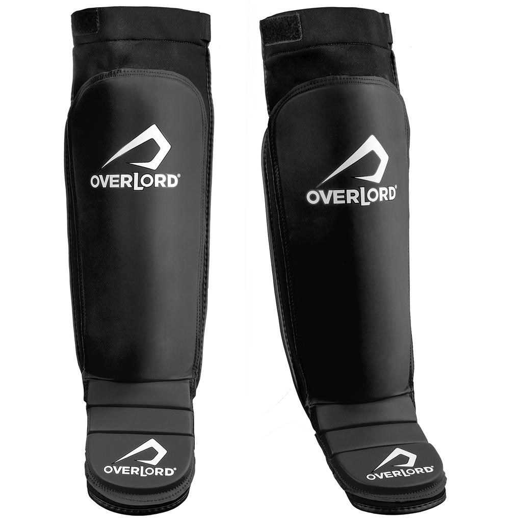Overlord ochraniacze piszczeli tounament black xl