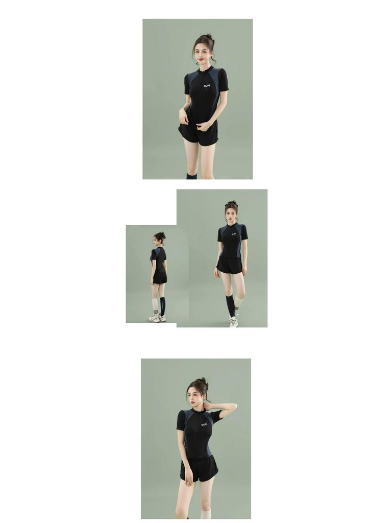 Спортивный раздельный купальник 2025: Контроль живота, Слимминг, Консервативный – Идеально для весеннего отпуска, пляжного плавания