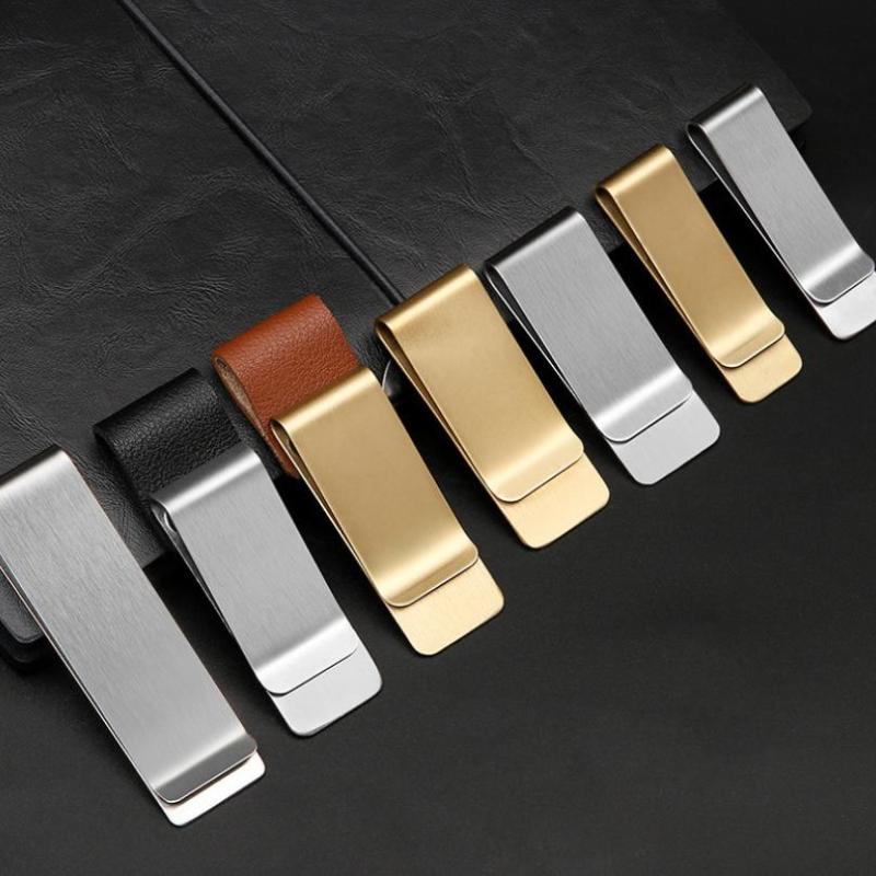 Money Clip Ultra Slim Durable Metal Build Multiple Color Options Scratch Resistant Lightweight for Daily Business Use