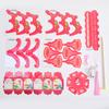 Handmade Chinese Traditional Lantern Kit Handcrafted Handheld 3D Hollow Chinese Palace Lantern with Lotus Tassel for Spring Festival Decoration