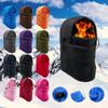 2023 New Fashion Warm Cap Winter Men Women Hat Waterproof Thermal Polar Fleece Balaclava Hat Hooded Neck Warmer Hike Cycling Cap