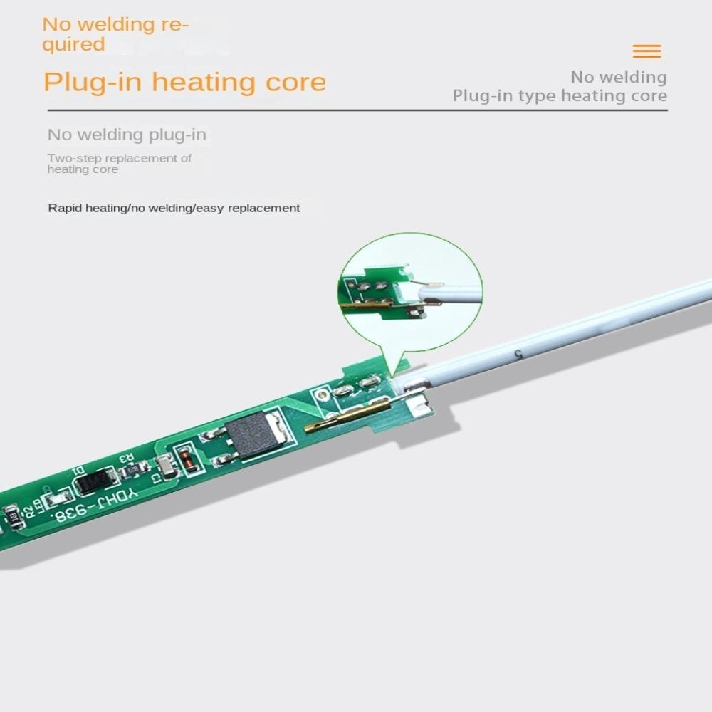 Solder Adjustable Core Ceramic Soldering Iron Internal Heating Element Electric Soldering Iron