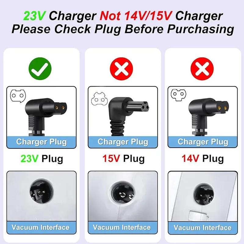 Зарядное устройство 23 В 0,4 А на замену для пылесоса Black & Decker N511997 90602523-04 Адаптер для Dustbuster DV1410 / DV1410ECL / DV1415