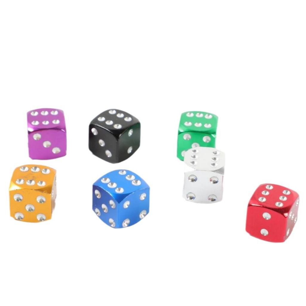 Колпачки для вентилей шин из цветного алюминиевого сплава (5 цветов)