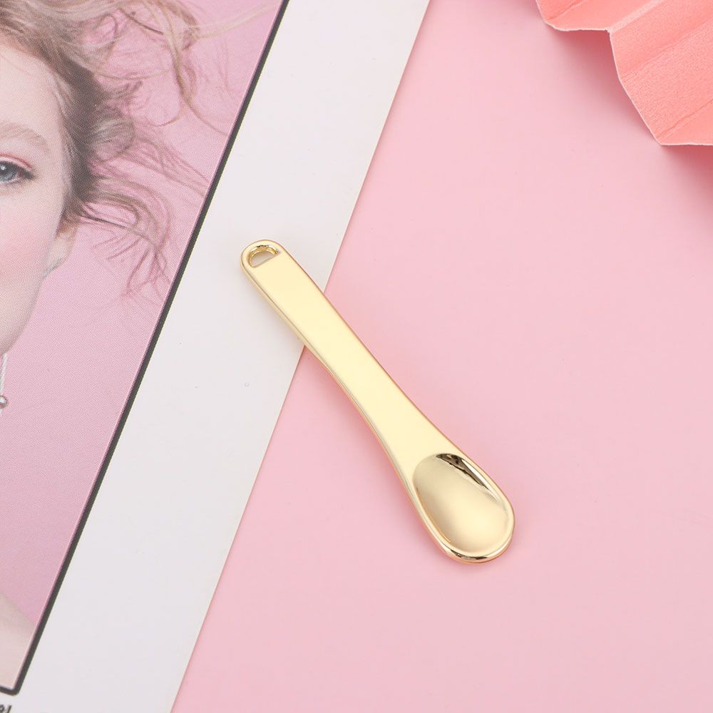 Face Mask Beauty Scoop Makeup Reusable Scoop Mini Spoon Cosmetic Metal