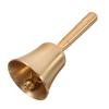 FUYUERO Hand Bell Call Copper Wind Calling Food Ordering Restaurant Metal Festival Supplies Bell, Hand-Wave Brass, Bell, Chime, People, Bell, Bell,