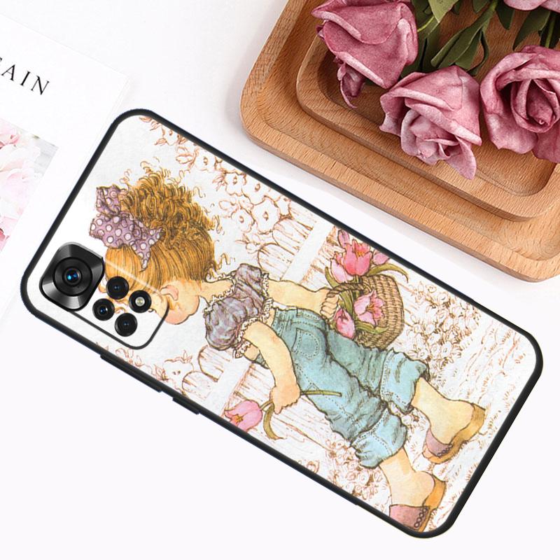 Sarah Kay Case For Xiaomi Redmi Note 14 13 12 11 9 10 Pro 9S 10S 11S 12S Redmi 14C 13C 12C 10C Cover