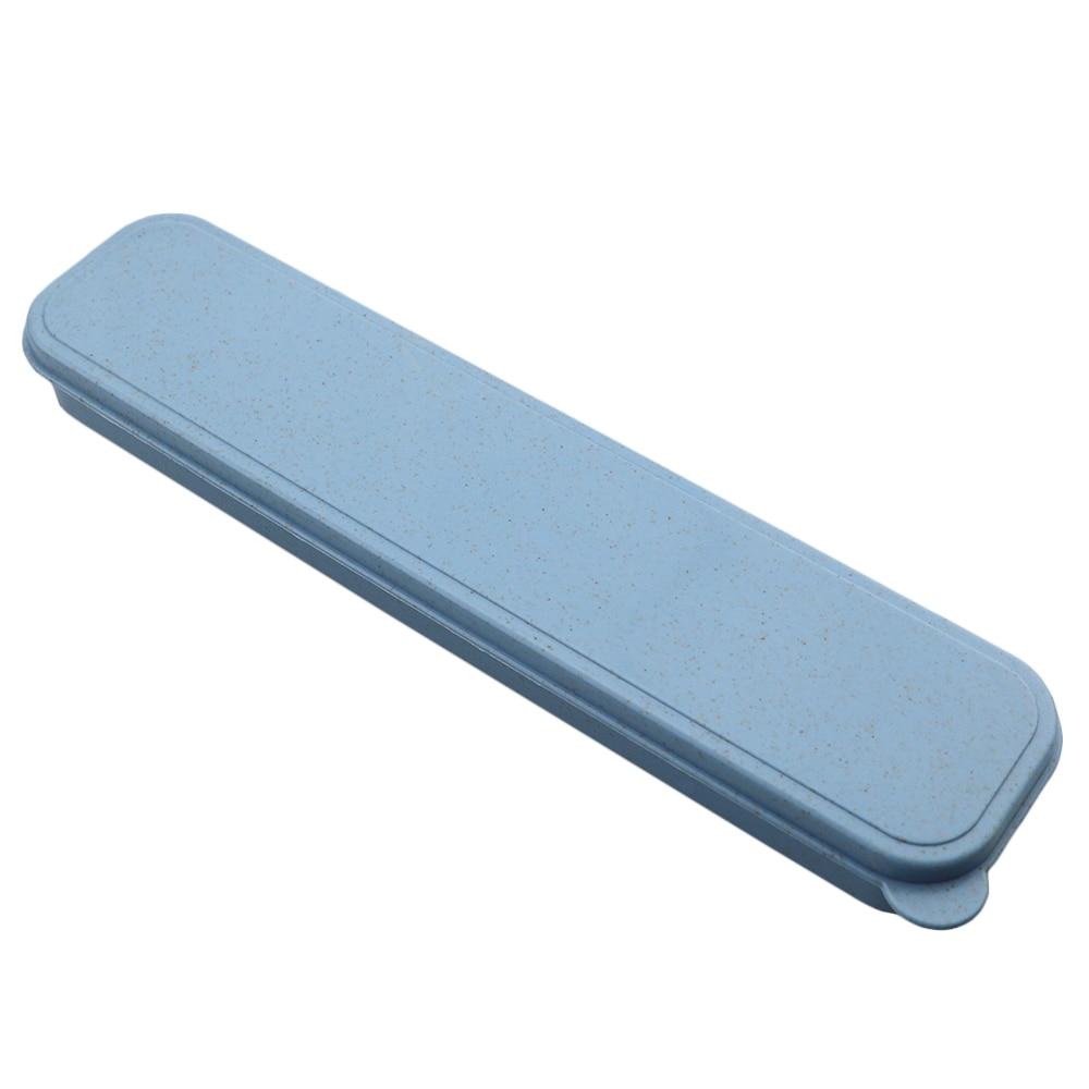 Дорожный набор столовых приборов с коробкой, набор столовой посуды из нержавеющей стали, палочки для еды, портативная вилка, набор ложек, набор кухонной посуды