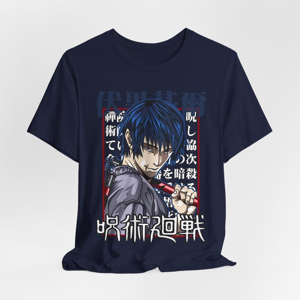 Toji Fushiguro Anime Graphic Unisex Jersey T-Shirt Tee Tops with Graphic Design, Casual Wear