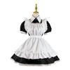 Anime Character Cosplay Maid Attire Cosplay Restaurant Work Uniform Long Dress Black and White Maid Attire Party Party