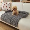Non-Slip Pet Sofa Bed Wear-resistant Cat Bed Mat Comfortable Pet Plush Blanket  Winter