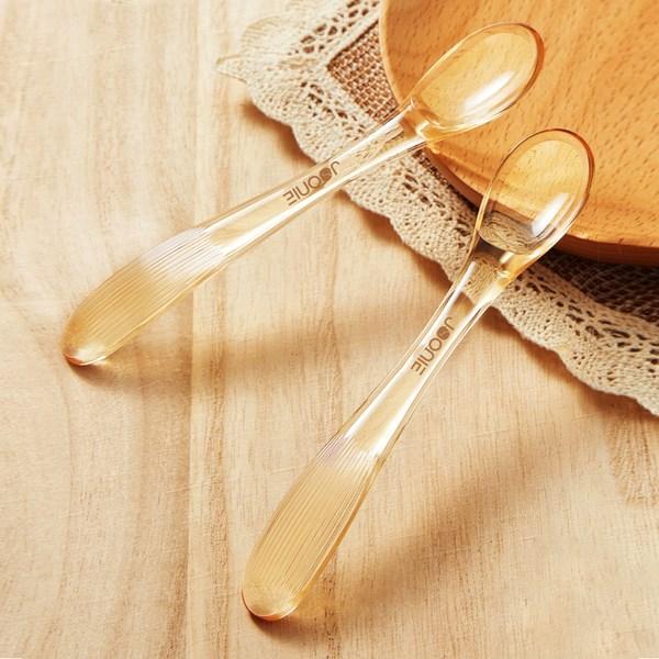 Zuni PPSU Early Baby Food Spoon + Case Set, Mixed Colors, 1 Set