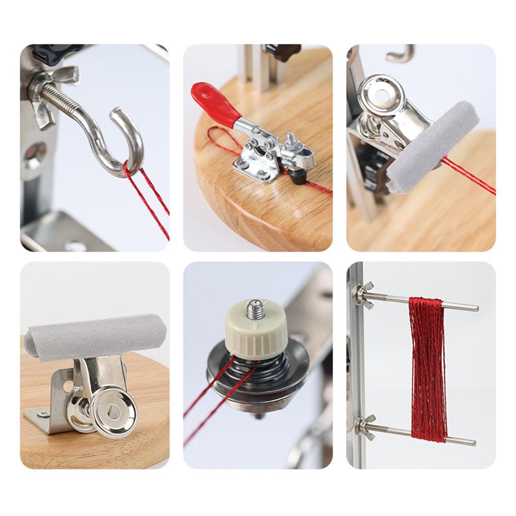 Многофункциональный станок для плетения браслетов из паракорда с надежным зажимом, портативный аксессуар для творческих проектов и аксессуаров