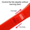 Handheld Fish Gripper with Retractable Keychain Ergonomic Handle Lightweight Portable Multi-function Fish