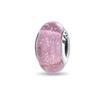 Pendant Charm Bead Copper Dreamy Pink Glass Beads Fit Original Bracelet For Jewelry Making Valentine'S Day Gift