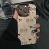 Чехол с принтом леопарда и вишнями для iPhone 14 Pro, 15 Pro, 16 Pro Max и 17.