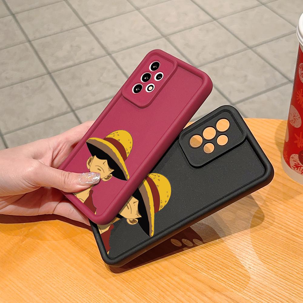 Модный квадратный лестничный чехол для телефона Luffy для Realme OPPO Reno VIVO Infinix Tecno Oneplus, полное покрытие камеры, противоударный защитный резиновый чехол