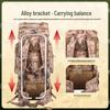 Lanqi 110L Camouflage Outdoor Hiking Backpack