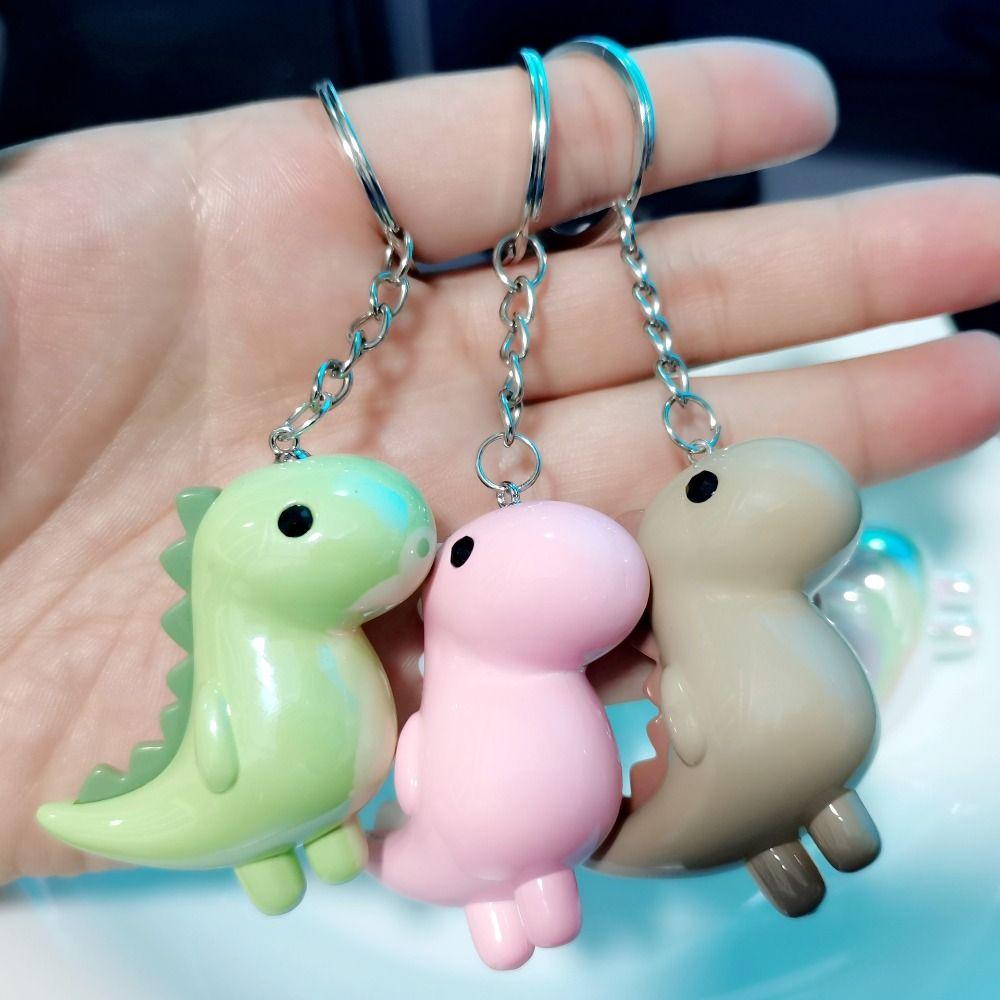 Key Ring Trinket Bag Charms Ornament Bag Pendant Dinosaur Keychain Dinosaur Keyrings Car Key Chain