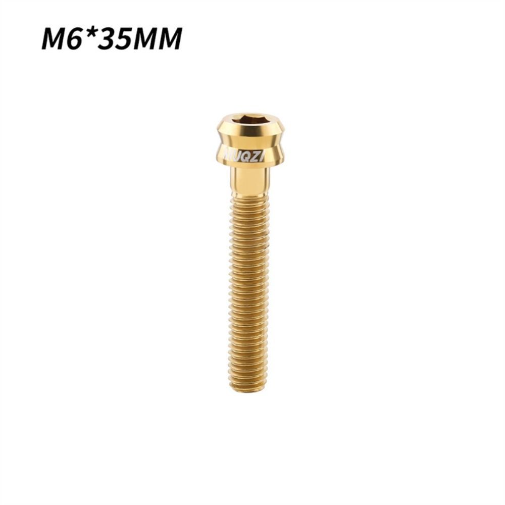 M6x30/35мм Титановый/Цинковый/Сплав цинка Винт верхней крышки выноса велосипеда Винты крышки рулевой колонки велосипеда Шоссейные велосипеды