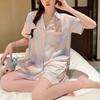 Simple Sweet Aesthetics Print Women's Pajamas Harajuku Colorful Trendy Sleepwear  Summer Fashion Homewear