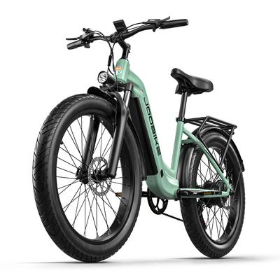 JOOBIKE JOO1 Взрослый Электровелосипед 1000 Вт Бесколлекторный Двигатель 48В17.5Ач Городской Электровелосипед 26*3.0 Дюймов Шины Фэтбайк Горный Электровелосипед