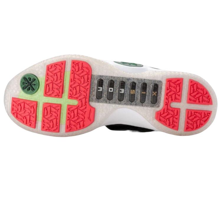 Баскетбольные кроссовки Li Ning WOW 6 Мужские Низкие Зеленый/Черный/Красный ABAM089-25