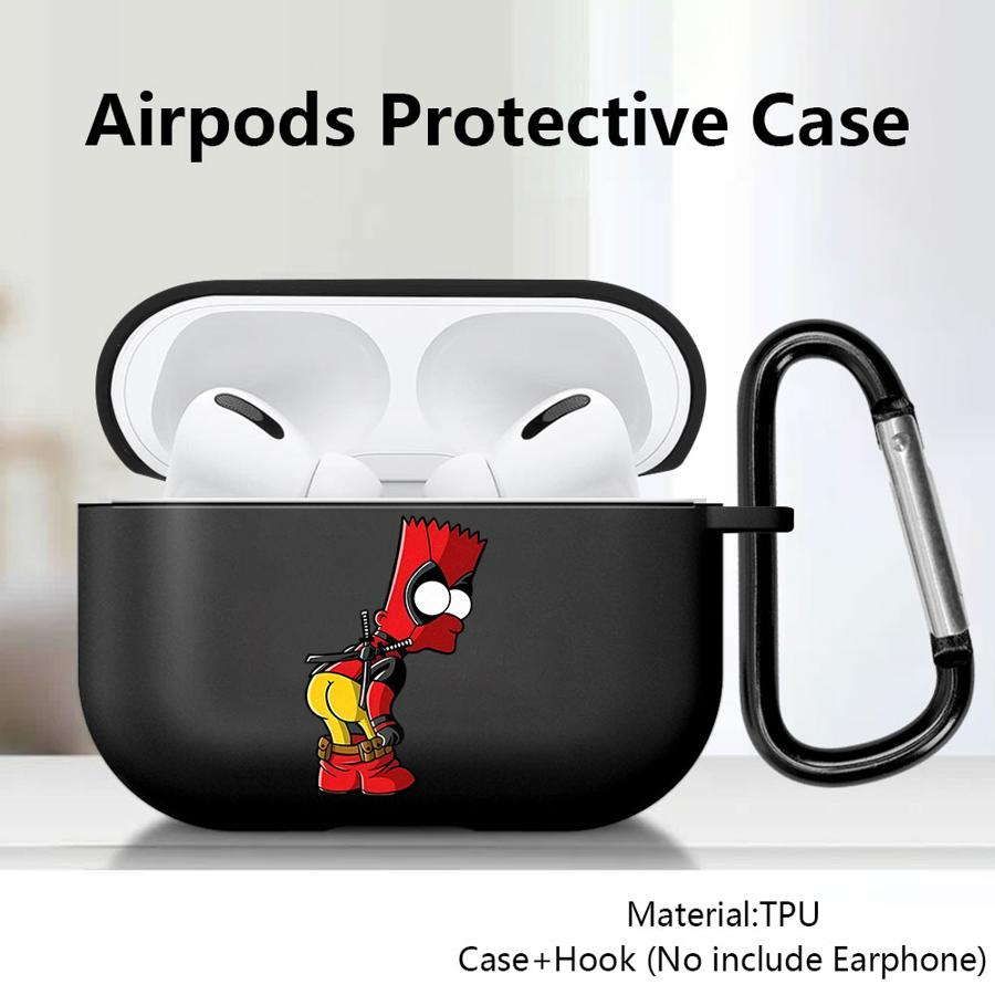 Смешной Чехол The Simpsons для Airpods Pro3 2 Pro 3 4 Pro2 1 Чехлы для Наушников Обложка