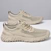 Trendy Brand Men's Mesh Shoes Hollowed Out Summer New Men's Casual Shoes Outdoor Sports Shoes Men's Hiking Shoes Breathable