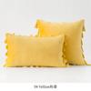 Medicci Home Velvet Soft Solid Декоративная наволочка с кисточками и бахромой в стиле бохо Чехол для дивана-кровати