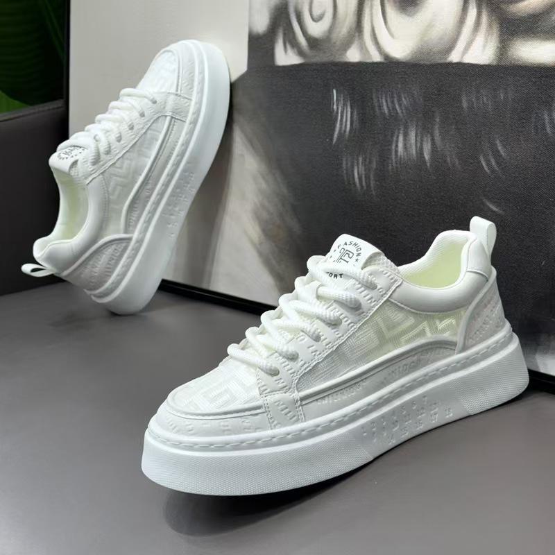 2025 лето новая доска обувь мужская повседневная универсальная белая обувь молодежная спортивная для ходьбы повседневная мужская обувь