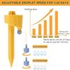 4 шт./компл. обновленный дизайн самополивных шипов, автоматические устройства для полива растений с регулируемым капельным клапаном