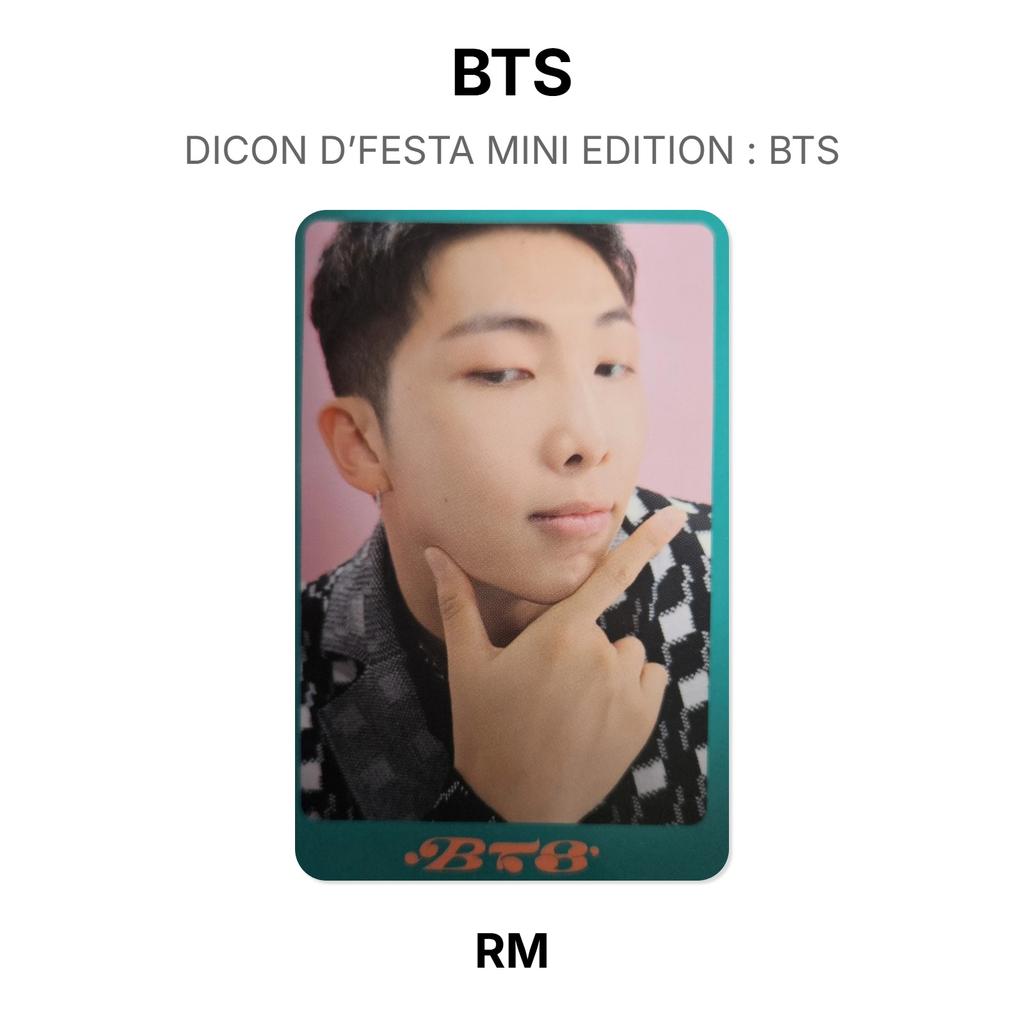 BTS МИНИ-ИЗДАНИЕ DICON D’FESTA : Официальная фотокарточка BTS