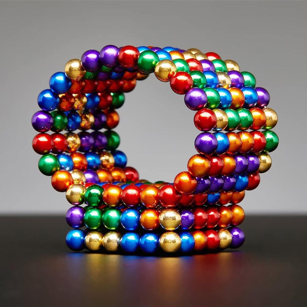 3mm 5mm Magnetic Balls 512 Magnetic Decompression Magnetic Balls Puzzle Decompression Toy Magic Barker Ball