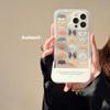 Original Cartoon Dog 14 Suitable for Iphone13promax Apple 12 Mobile Phone Case 16 Transparent 15 Folding Bracket Xr