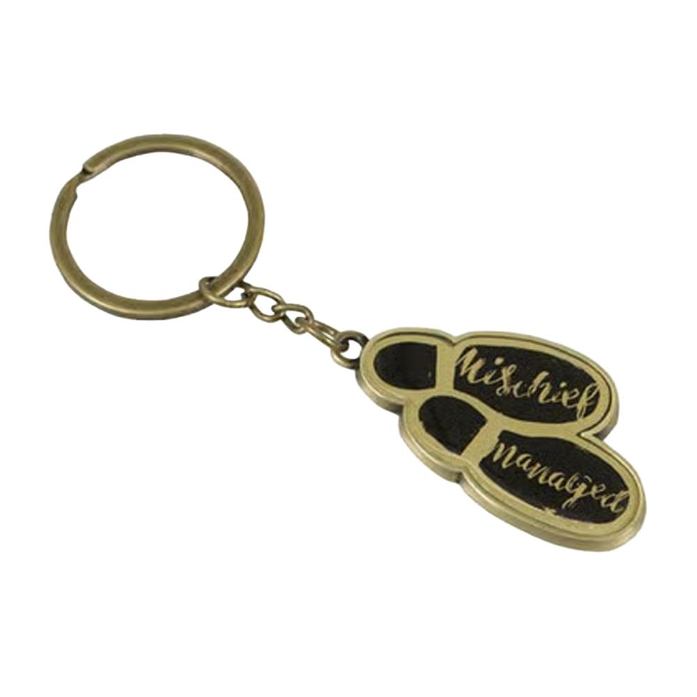 Harry Potter Mischief Managed Metal Keyring