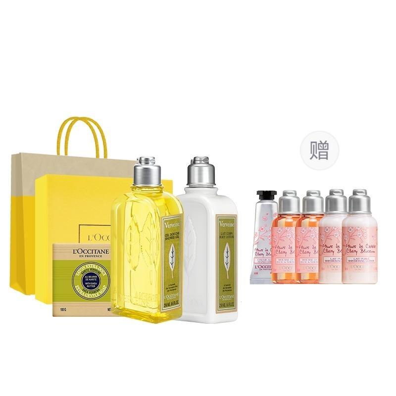L'OCCITANE Набор Гель для душа и Лосьон для тела 'Цветок сакуры' Уход за кожей Успокаивающий набор с ароматерапией Набор геля для умывания 'Цветок сакуры' Ароматический набор