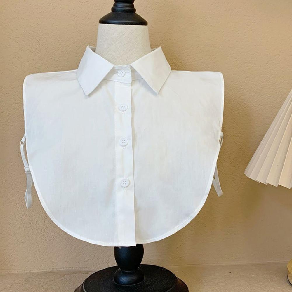 Black Fake Collar White Adjustable Neckline Elegant False Blouse Collar Clothes Decoration