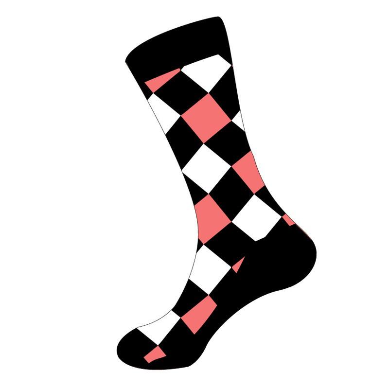 Stylish Mid-Calf Socks Men Women Animal Fruit Galaxy Print Casual Cotton