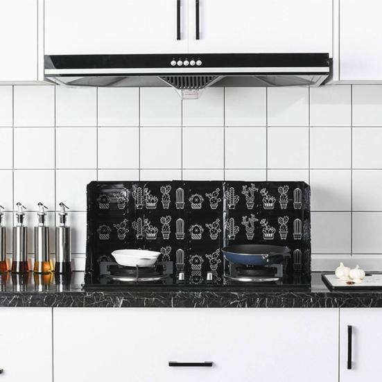 Алюминиевая фольга кухонная защита от брызг масла для жарки газовая плита жаропрочная доска