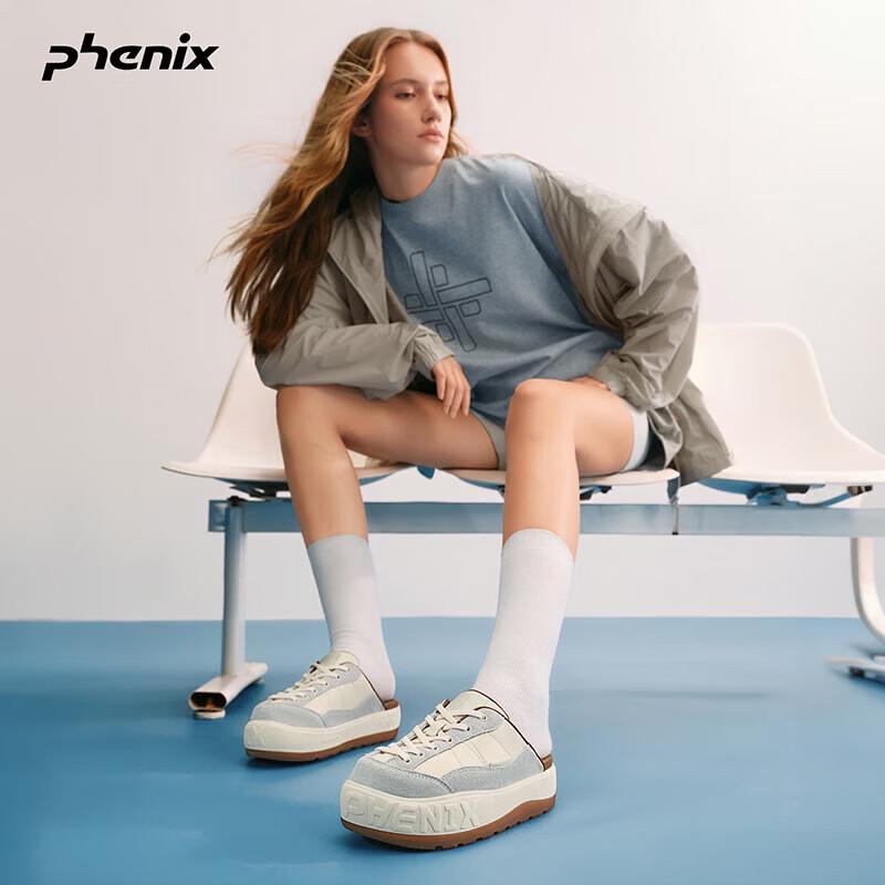 Phenix 2026SS Модные уличные шлепанцы на толстой подошве