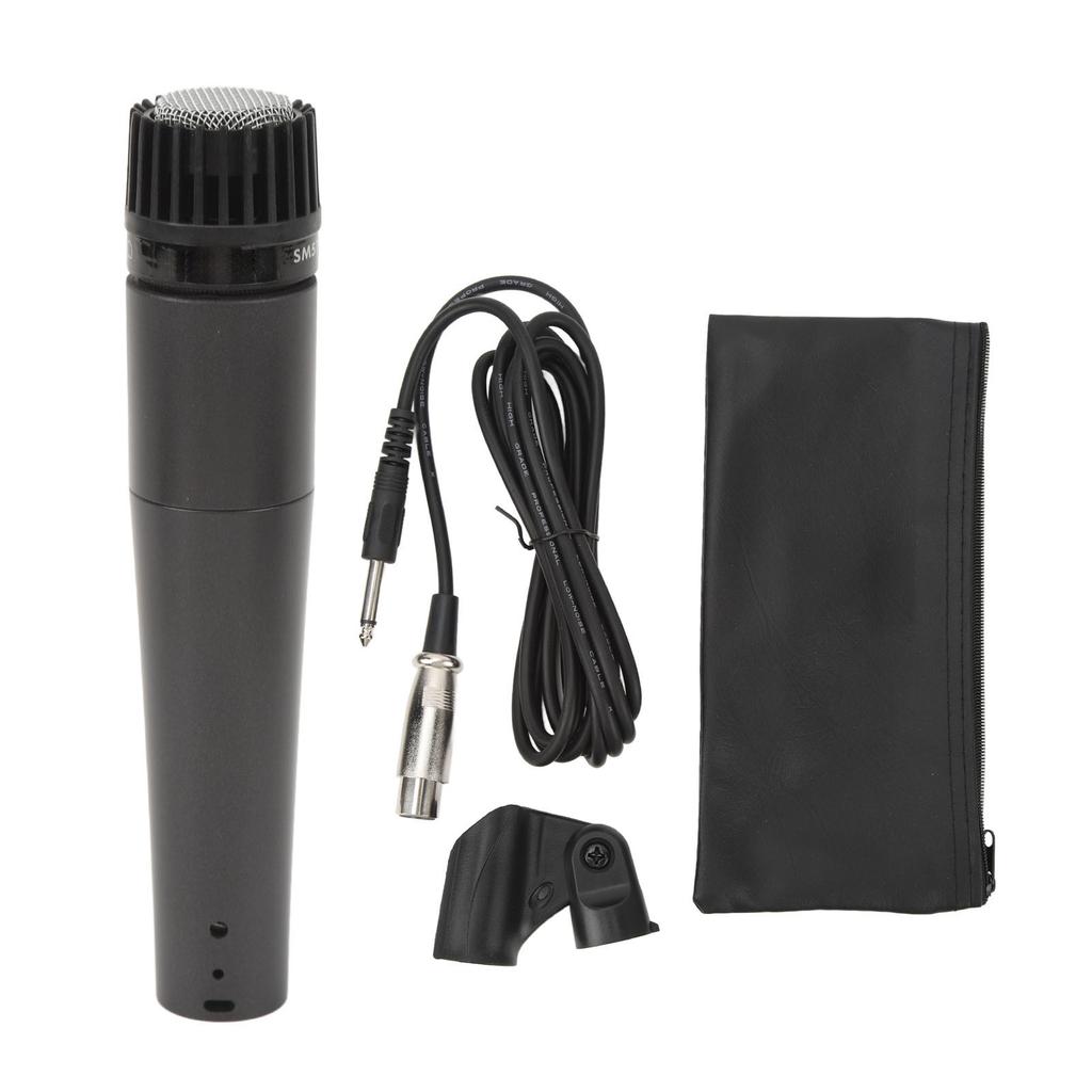 Wired Microphone for Karaoke Cardioid Dynamic Vocal Microphone Handheld Moving Coil Microphone for Singing Parties