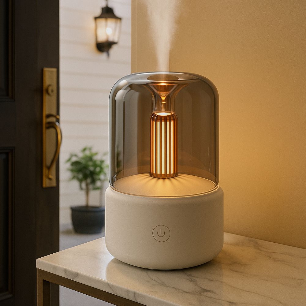 Защита от сухого кипения Увлажнитель холодного тумана 120 мл Диффузор для эфирных масел Гостиная
