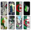 Black Tpu Case For Samsung Galaxy A50 50S A30S A10 A01 A11 A21S A31 A41 A51 A71 M21 M30S S10 LITE Cover Algeria Flag