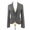 Made In Japan UNTITLED Tailored Jacket 1 S Women Black Fully Lined Single Vent(USED)